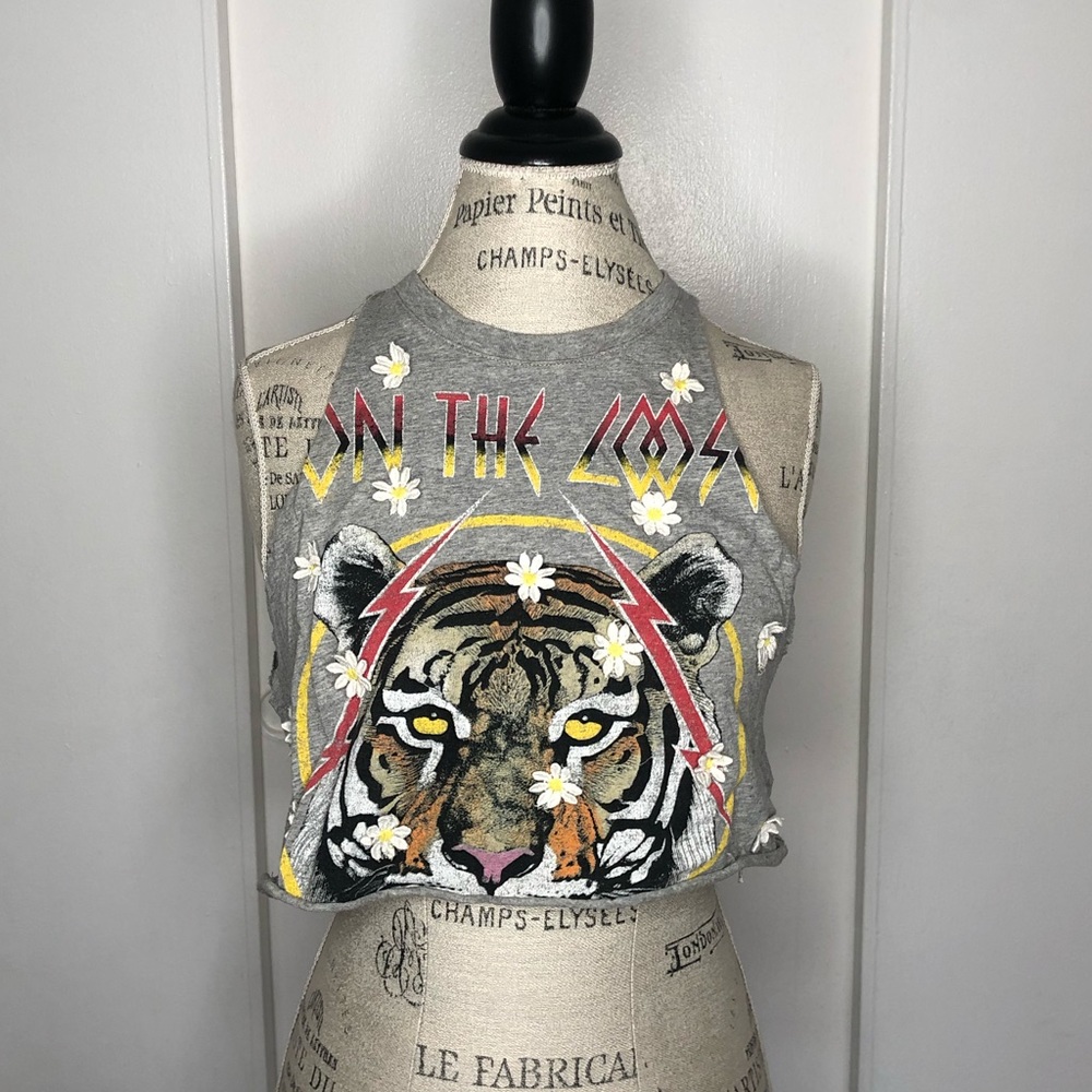 Electric ⚡️ Racerback Crop Top